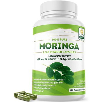 Cyflenwr Capsiwlau Moringa