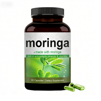 Capsiwlau Moringa