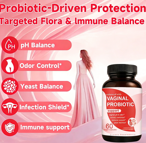 Vaginal Probiotic Supplement Vitamin Capsules factory